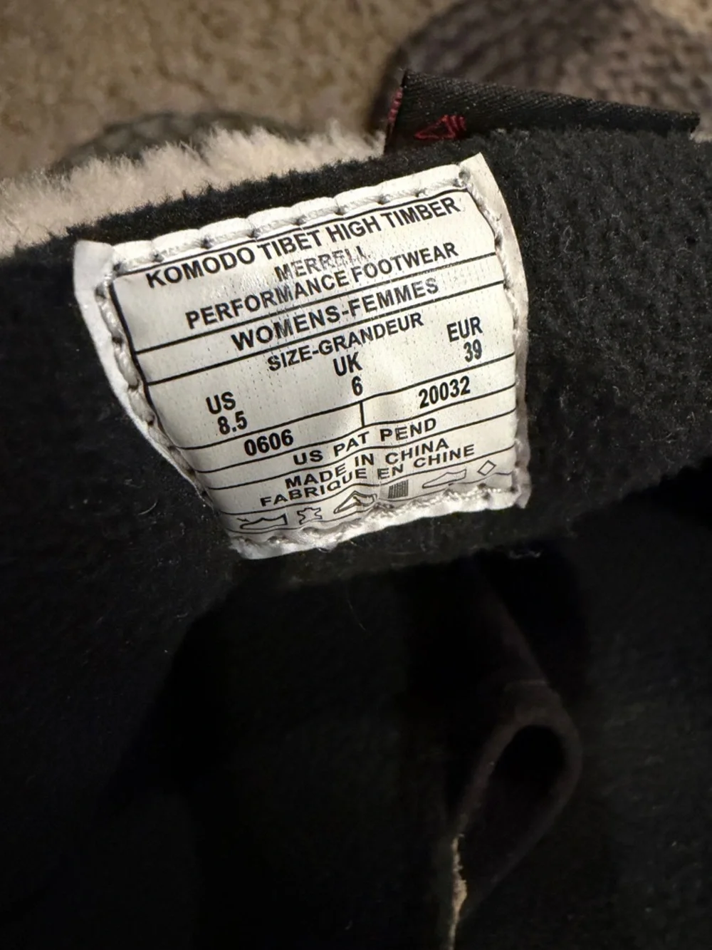 Merrell Komodo Tibet High Boots Timber 8.5 - Picture 3 of 11